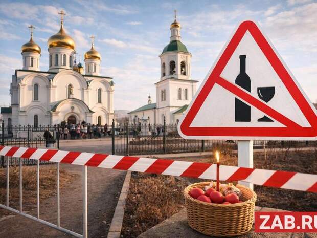 В Забайкалье вокруг храмов введут «сухой» режим на Страстную седмицу
