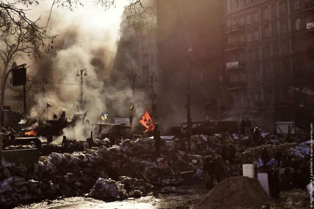 Киев в огне