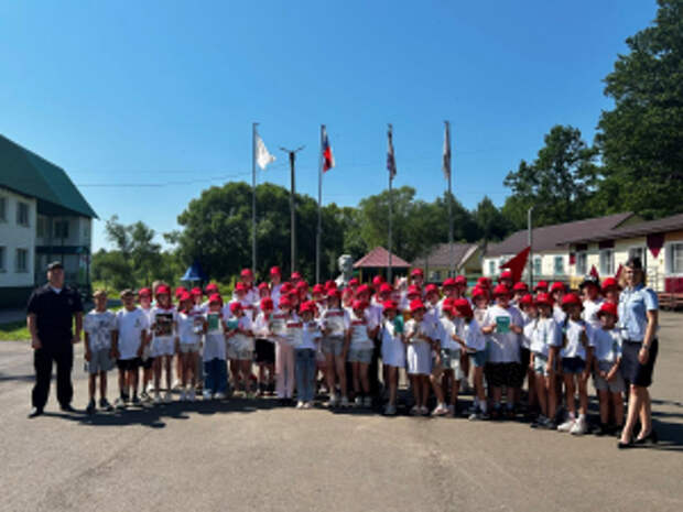 Транспортные полицейские провели профилактическую акцию в детском оздоровительном лагере в Мордовии