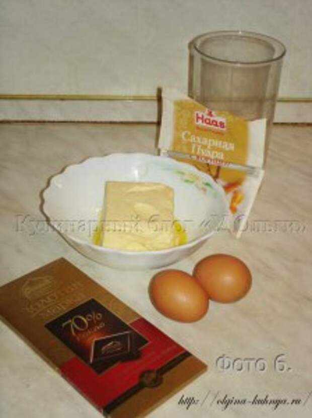 Продукты для шоколадного крема