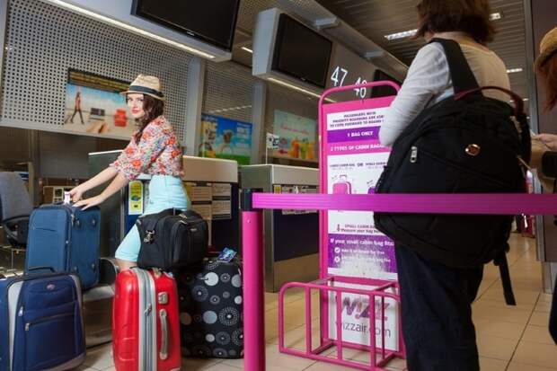 Прохождение регистрации на рейс Wizz air