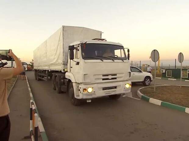 Гуманитарные конвои в Донбасс уже перевалили за полсотни