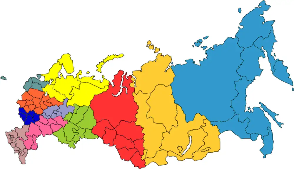 Экономическое деление. Экономическое районирование России карта. Карта субъектов РФ С экономическими районами. Районирование России экономические районы. Экономические районы России на карте.