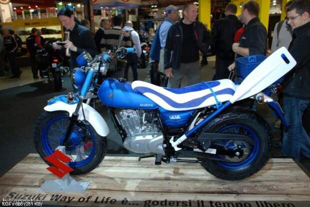 Мотоцикл Suzuki Van Van 125 Marine 2011