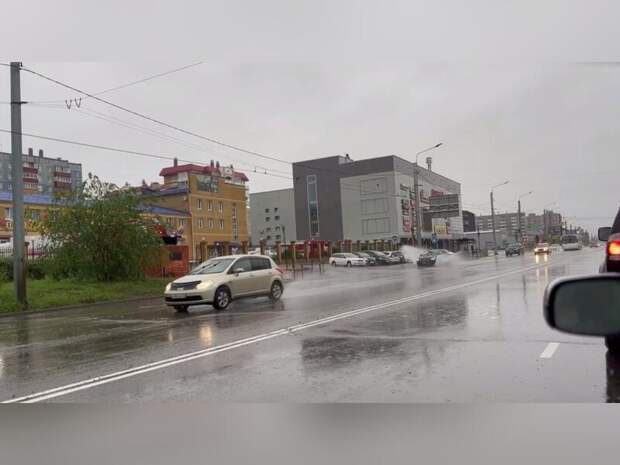Чита в очередной раз превратилась в Венецию из-за дождя