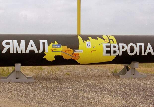 Ямал-Европа газопровод Газпром