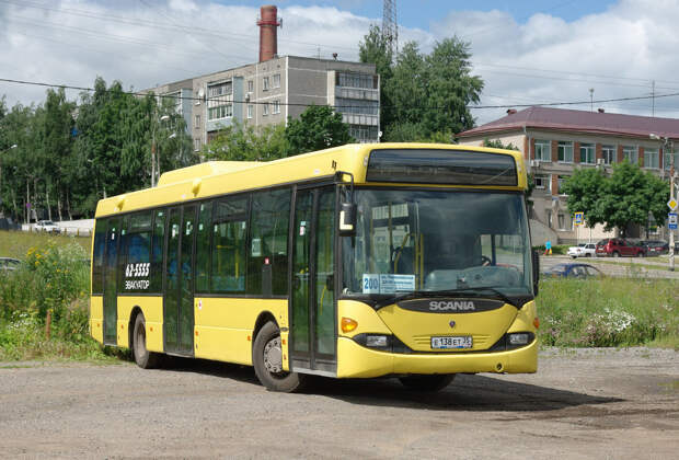 Scania OmniLink CL94UB в Череповце. (Автор фото: Ivan Sokolov)