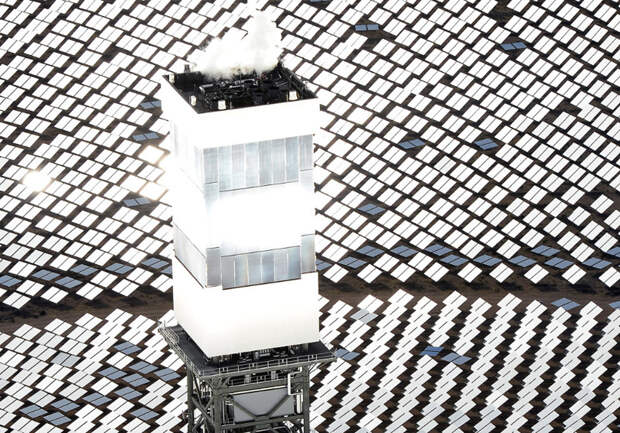 Как устроена крупнейшая в мире солнечная электростанция солнечная, электростанция