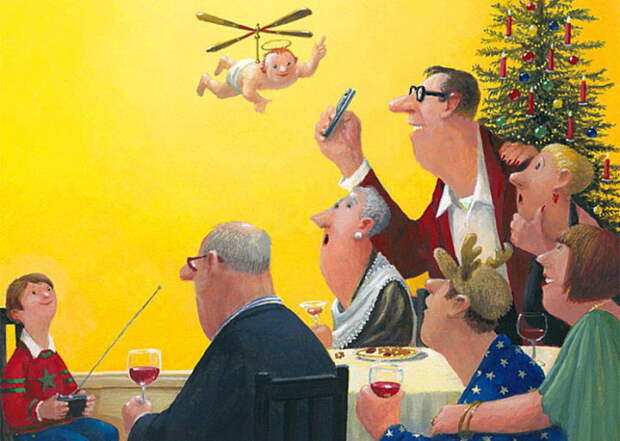Радиоуправляемый ангелочек. Автор: Gerhard Gluck.