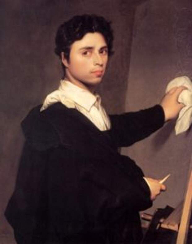 Автопортрет - Жан Огюст Доминик Энгр (1804)