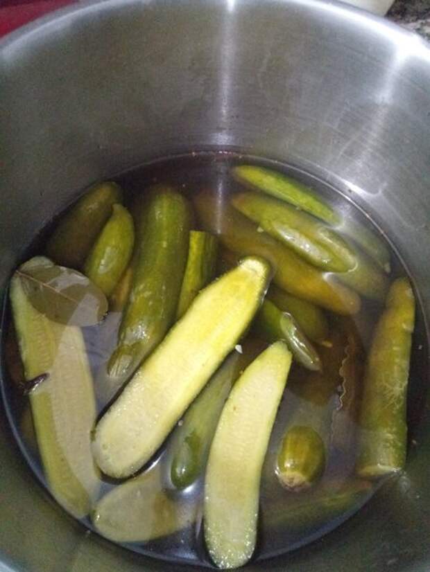 Готовые огурчики