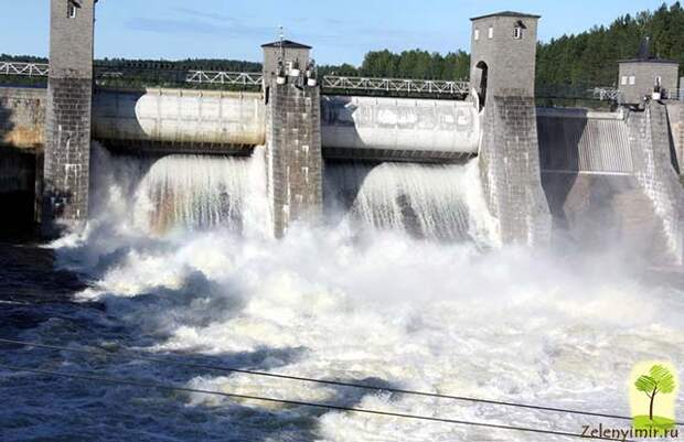 Завораживающий водопад Иматранкоски на плотине в Иматре, Финляндия - 2