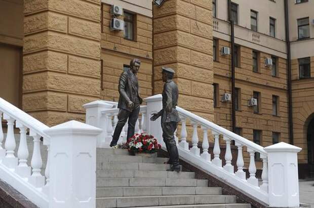 Пожар произошел в здании МВД на Петровке, 38