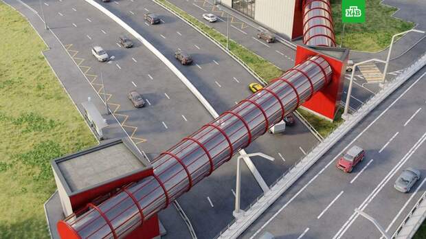 Между набережной Москвы-реки и Мнёвниковской поймой появится надземный переход