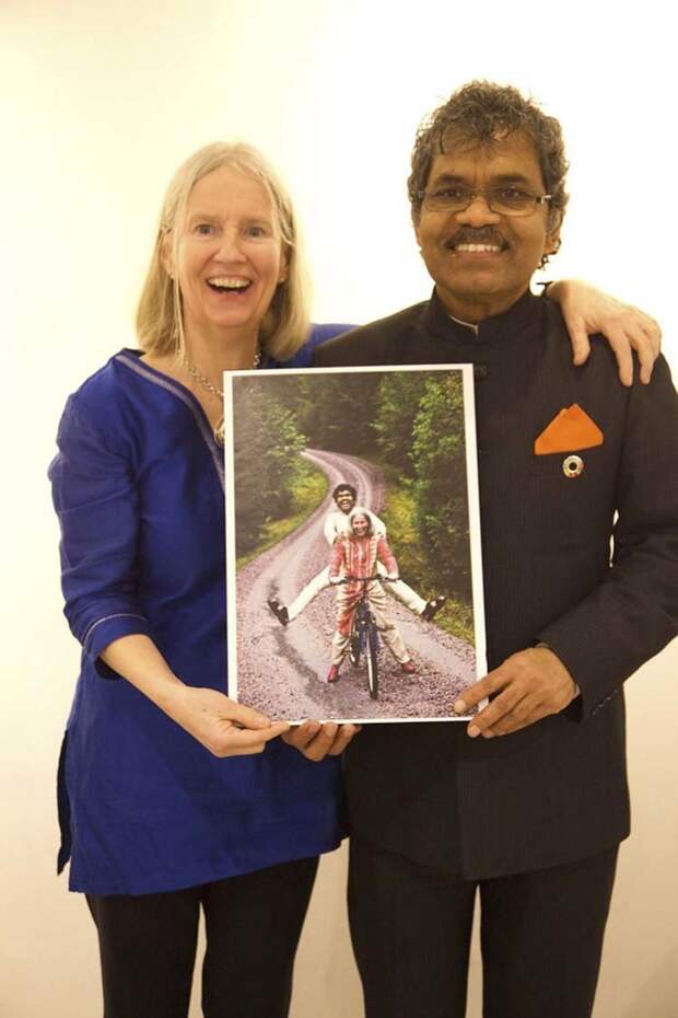 Мужчина из Индии и женщина из Швеции сошлись благодаря пророчеству в мире, индия, история, люди, отношения