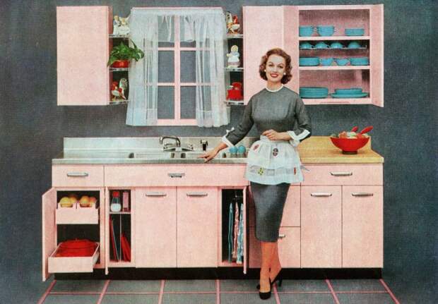 Розовая мечта миллионов американских женщин постоянно мелькала в журналах и на TV. | Фото: pic-words.ru.