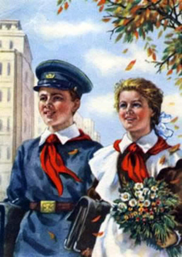 Школьная форма образца 1949 года