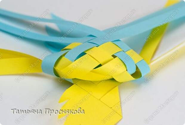 Мастер-класс Поделка изделие Плетение Плетёные птички Бумага фото 18