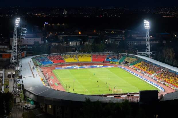 Поле стадиона "Арсенал" в Туле почти готово к матчу с "Локомотивом" в Кубке России