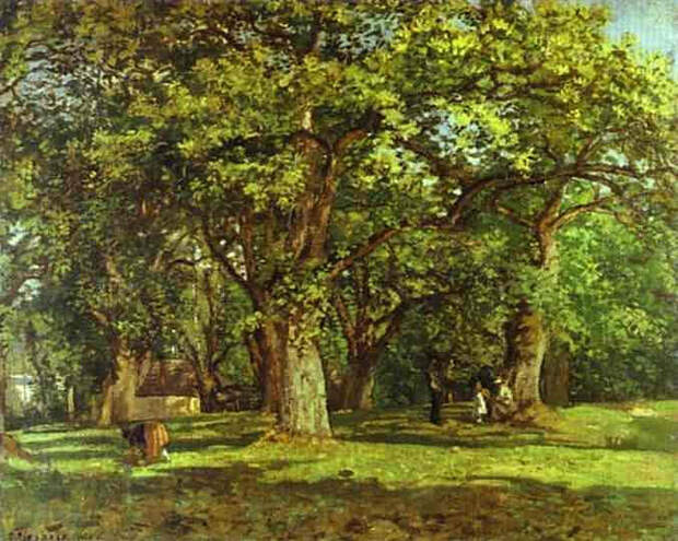 The Forest.. (1870). Писсарро, Камиль