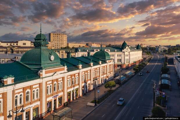 Фото Омска с высоты