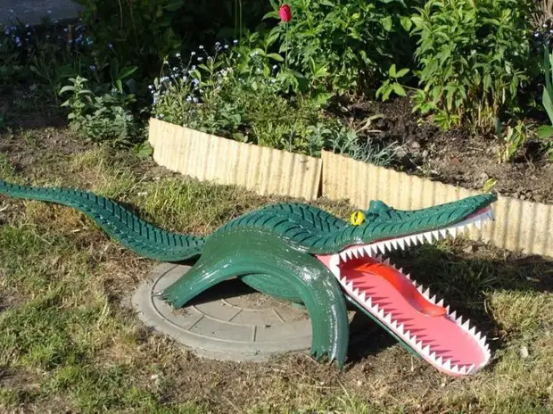 Поделки из шин — интересные и креативные идеи украшения сада и участка