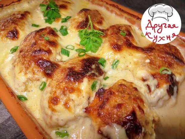 Вкуснейшие ленивые голубцы под сырным соусом