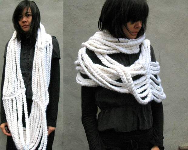 Такой разный и неповторимый: идеи самых оригинальных и красивых шарфов