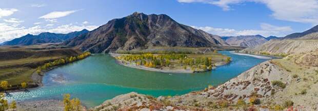 Невероятно красивейшие фото слияния  Российских рек россия, слияние рек, фото