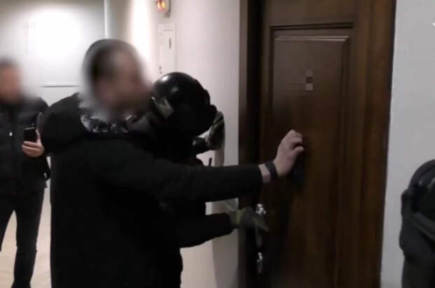 Опубликованы кадры задержания фигурантов дела о манипуляциях на Мосбирже