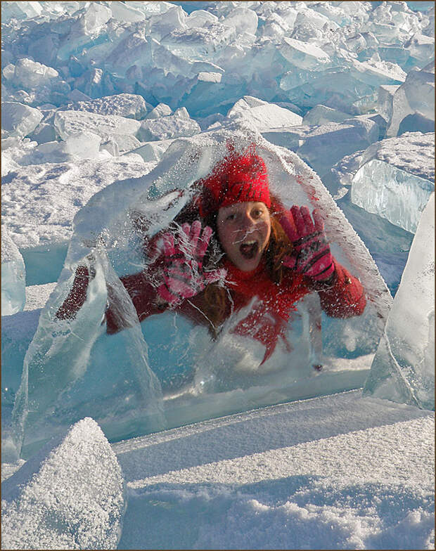 Образы для фотосессий на Байкале зимой