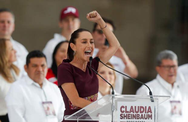Правящая в Мексике партия объявила о победе Клаудии Шейнбаум на выборах президента