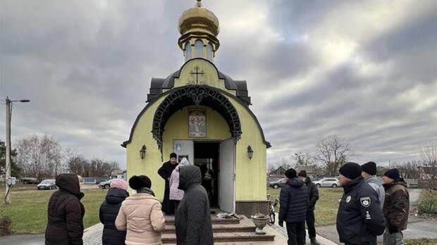 В Киевской области представители ПЦУ захватили храм канонической УПЦ