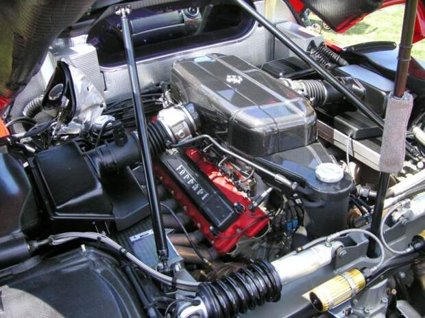 Ferrari Enzo двигатель, капот, мотор, суперкар