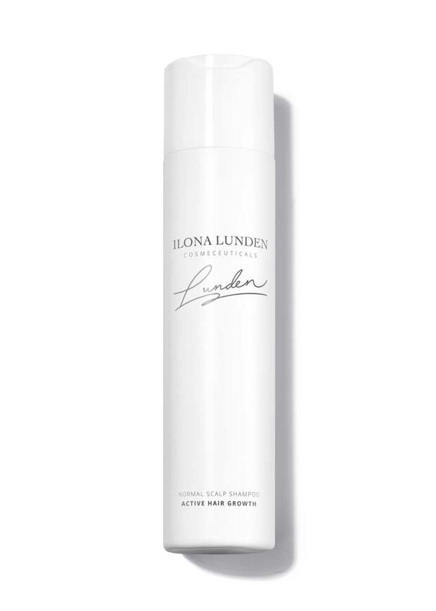 Бессульфатный шампунь, стимулирующий рост волос для нормальной кожи головы, Ilona Lunden, 1499 руб. (lundenilona.ru)