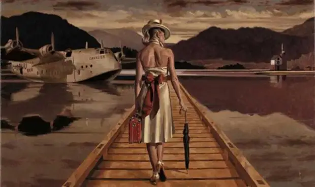 Современное искусство. Художник Перегрин Хиткот (1973, ENGLAND)