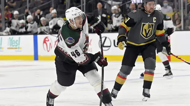 Передача Любушкина помогла «Аризоне» обыграть «Вегас»