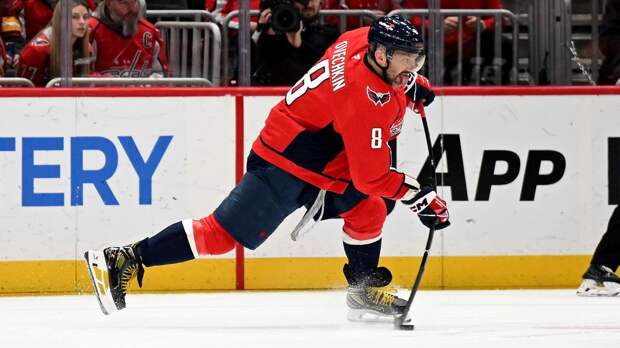 Овечкин сократил отставание от рекорда Гретцки по голам в НХЛ с учетом плей-офф до 22 шайб