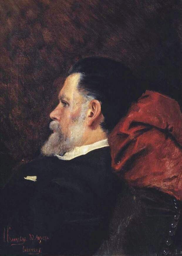 Портрет отца И.Н.Крамского. (1887). Автор: С.И.Крамская. | Фото: cyclowiki.org.