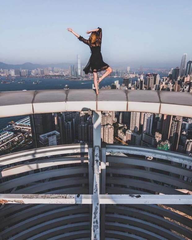 Головокружительные снимки Гонконга, сделанные с высоты фантастических небоскребов 