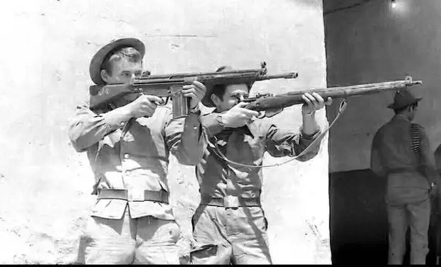 Оружие афганских душманов. Самозарядные винтовки и автоматы