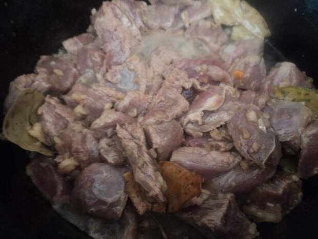 Рецепты по выходным - Мясо, тушеное в пиве