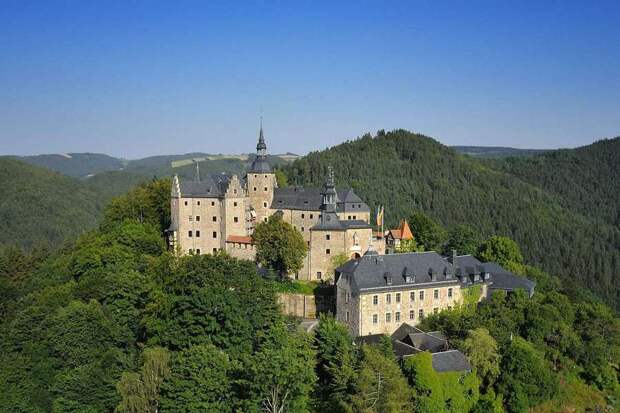 Замки Германии. Замок Лауэнштайн - Burg Lauenstein