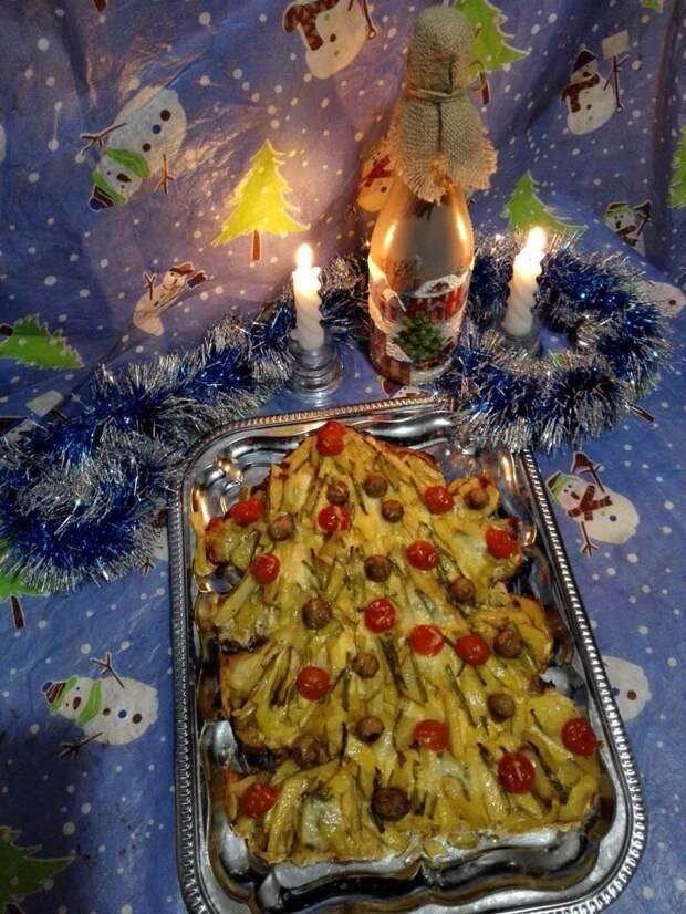Главная Ёлочка на новогоднем столе