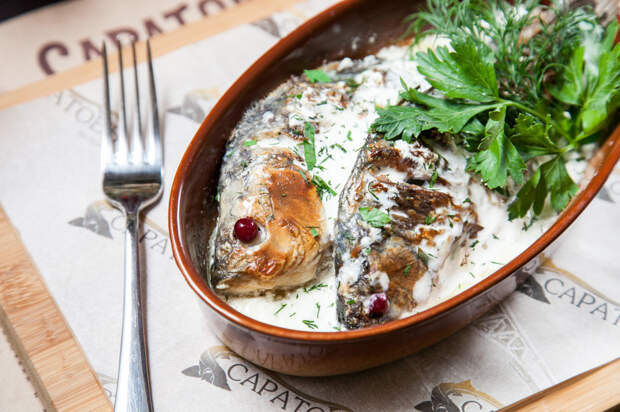 КАРАСИ В СМЕТАНЕ. Классика русской кухни