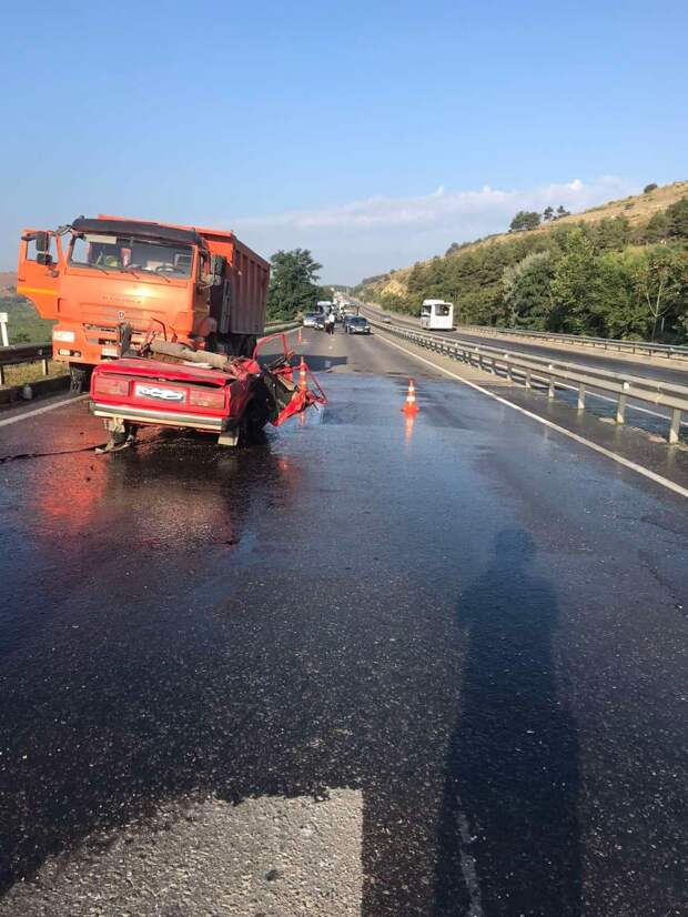 ДТП произошло на дороге «Севастополь –Инкерман»