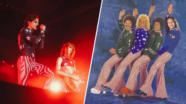 Стиль 1970-х: итальянская группа обвинила Måneskin в копировании образа