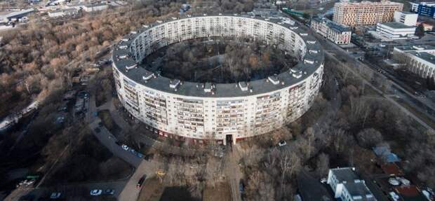 Как Москва обзавелась домами в форме кольца Как Москва обзавелась домами в форме кольца
