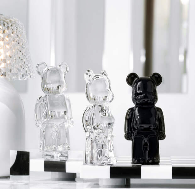 Скульптуры BE@RBRICK, Reflections, Baccarat