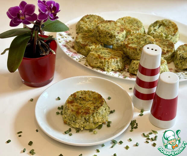 Биточки из брокколи и сыра